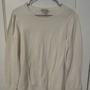 Chic Loft Cream Pullover Top